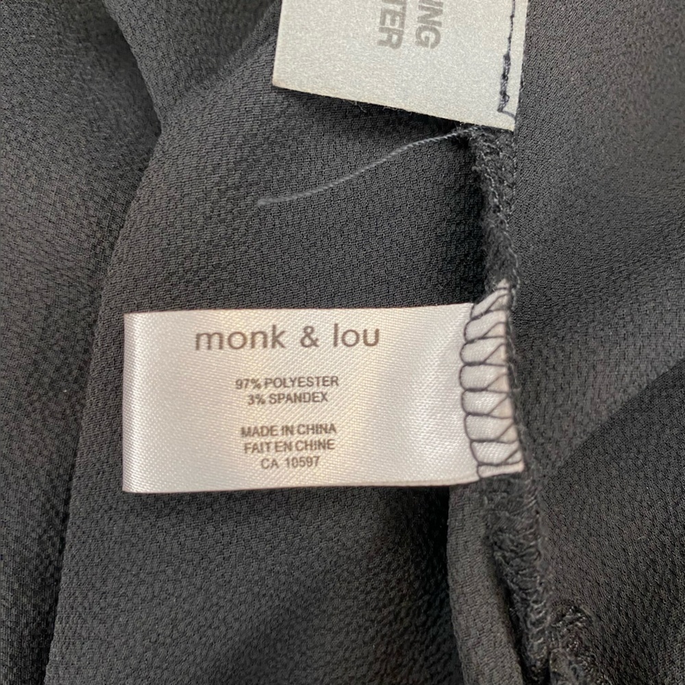 Monk & Lou Black Tunic Dress - Picture 8 of 10